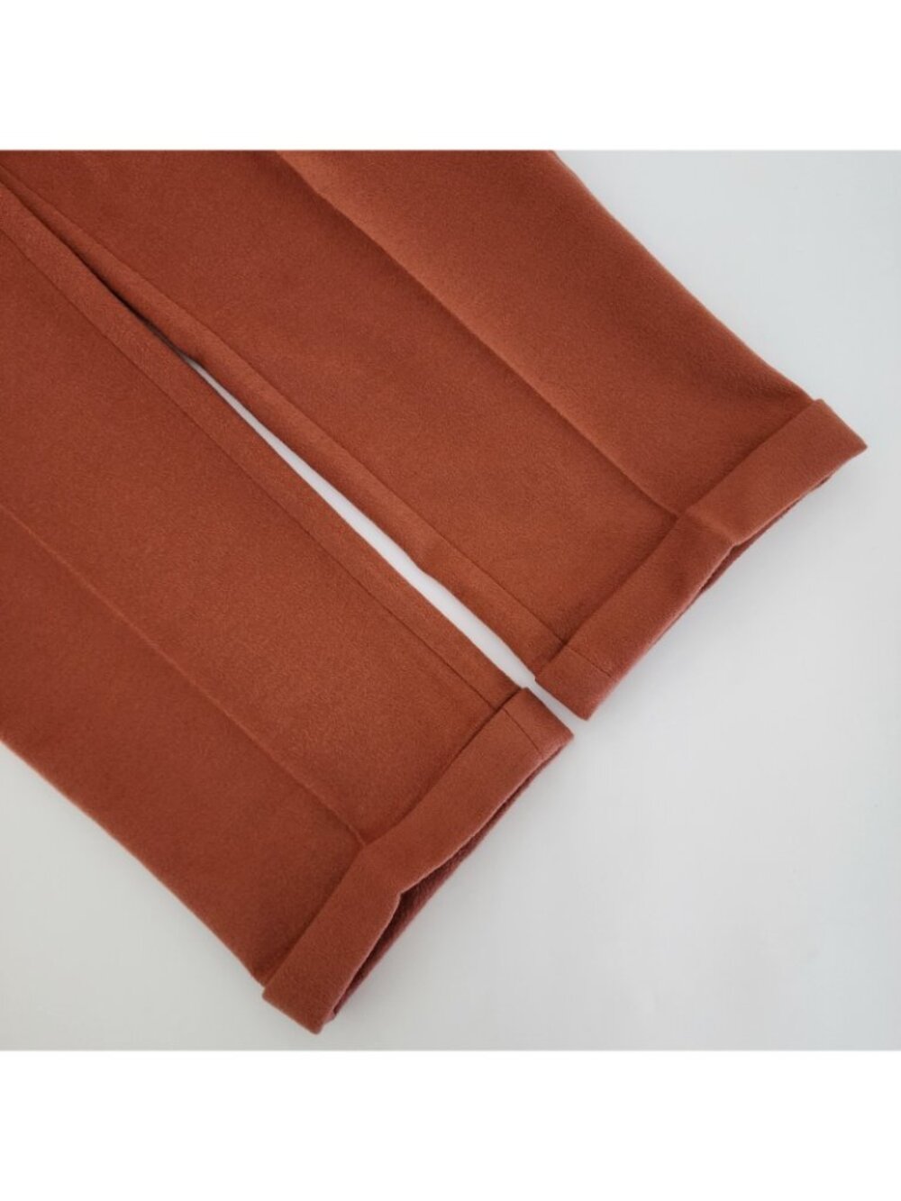 Kiton Cashmere Trousers Drawstring Ankle Pants Sz 42 Italy Orange - Picture 15 of 16